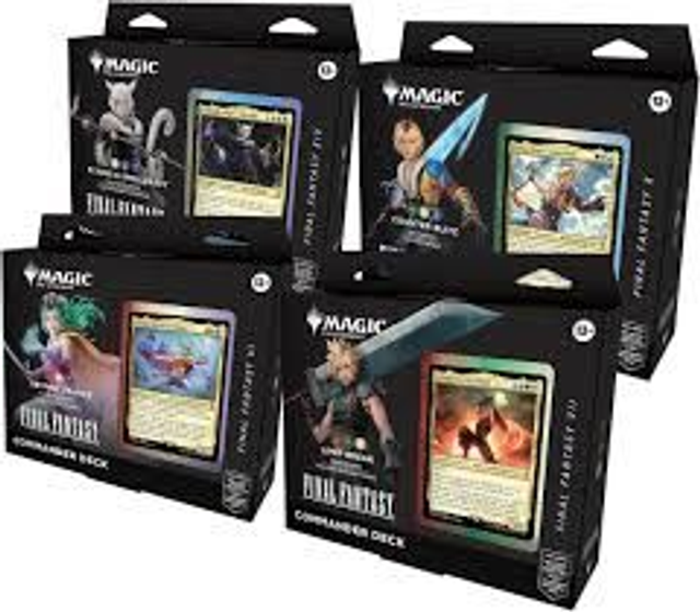 Mazo de Commander Magic Final Fantasy ESP