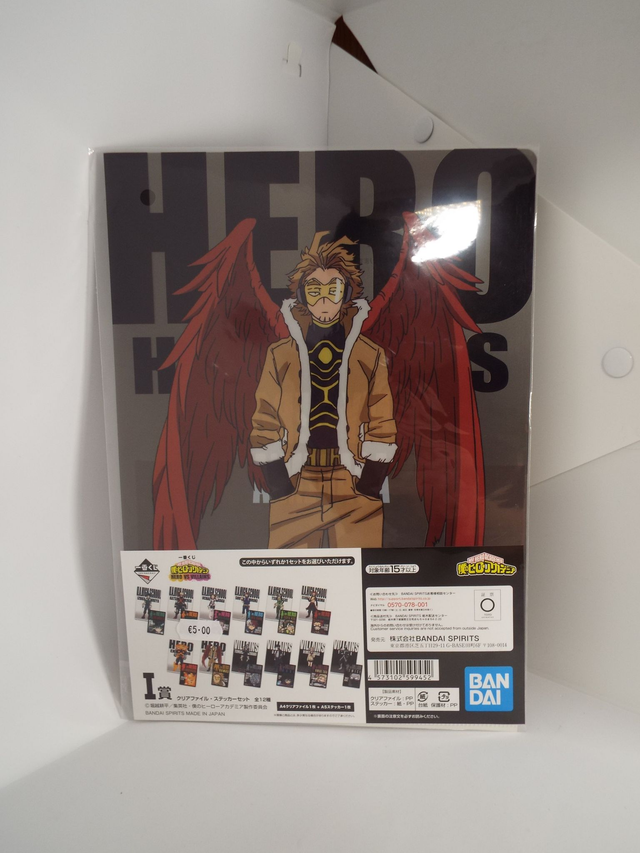 My Hero Academia Keigo Takami Hawks Clear File ~ Anime Japan