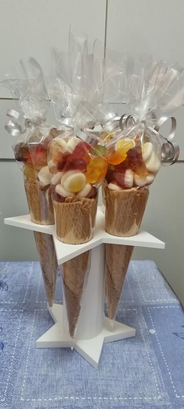 CONO BARQUILLO DE MINI CHUCHES 