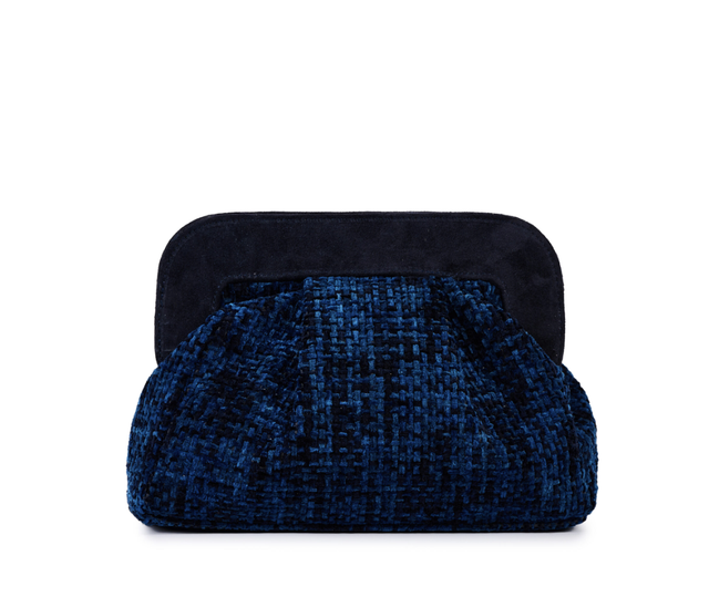 DORA clutch blu - VIAMAIL