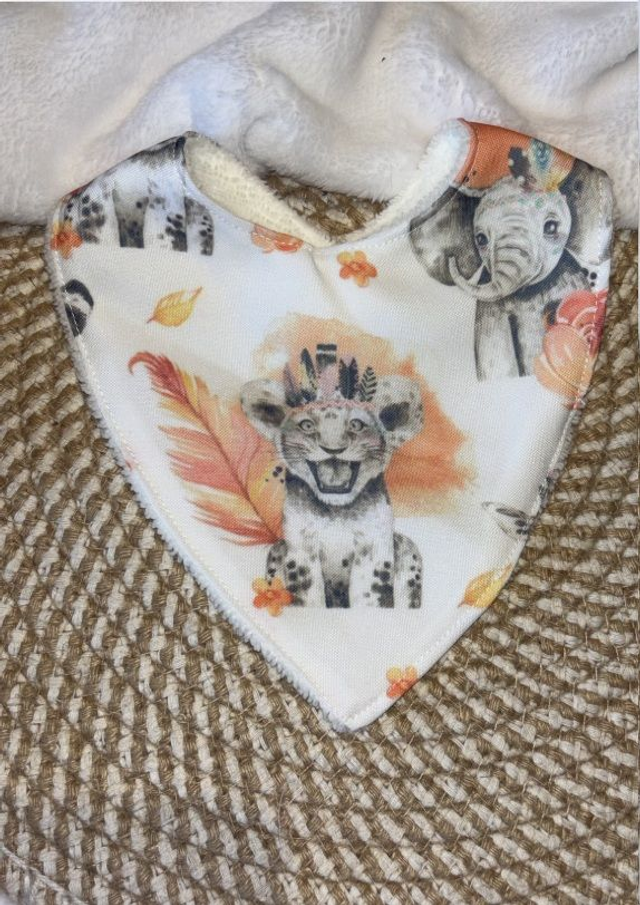 Bavoir bandana Savane boho
