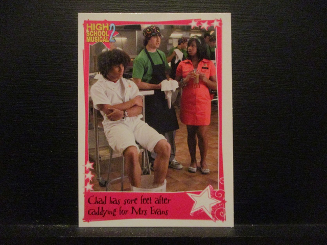 High School Musical 2 Original Trading Card #74