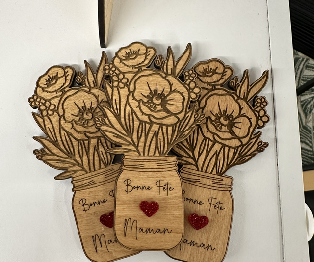 Petit magnet fêtes des mères 