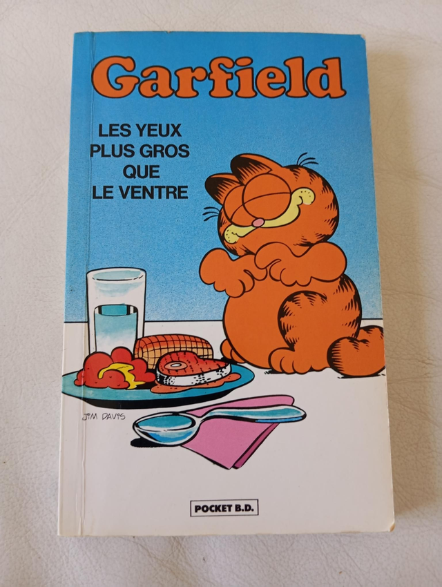 Bd pocket Garfield Les yeux plus gros que le ventre 