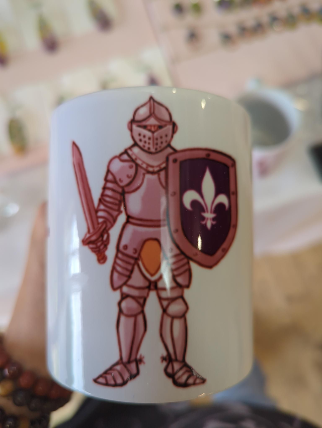 M071 chevalier armure cité médiévale Provins