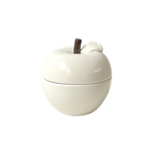 Bougie Pomme BLANCHE