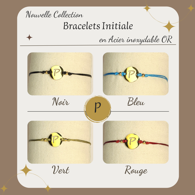 Bracelet initiale P