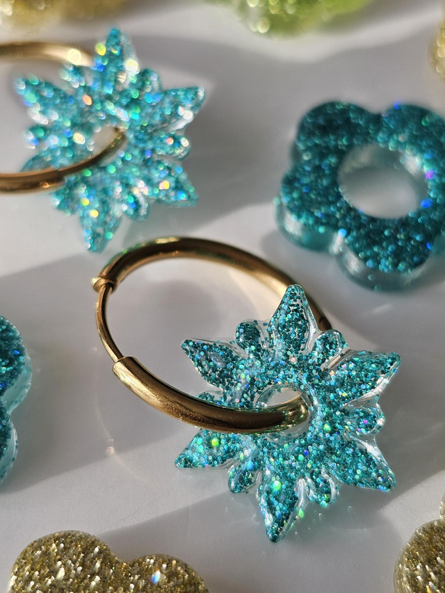 CREOLES PAMPILLES LULU TURQUOIZE