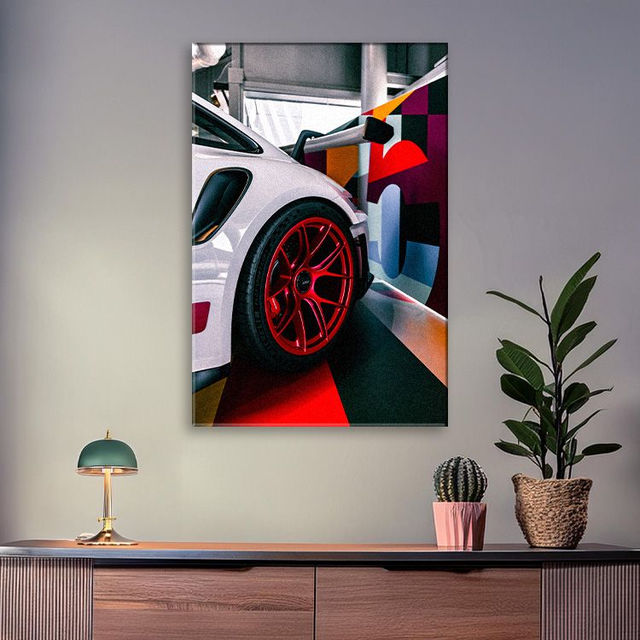 Aileron Porsche GT3 RS - Porsche - Toile