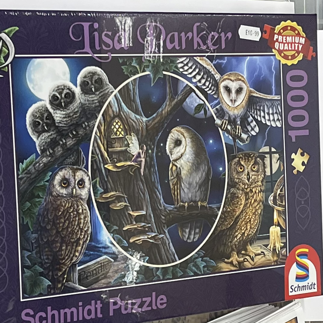 Lisa Parker Jigsaw Puzzle - Fairy Tales Owl