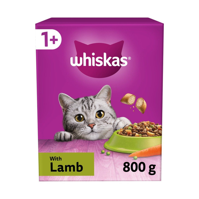 Whiskas 1+ Pockets Lamb 800g