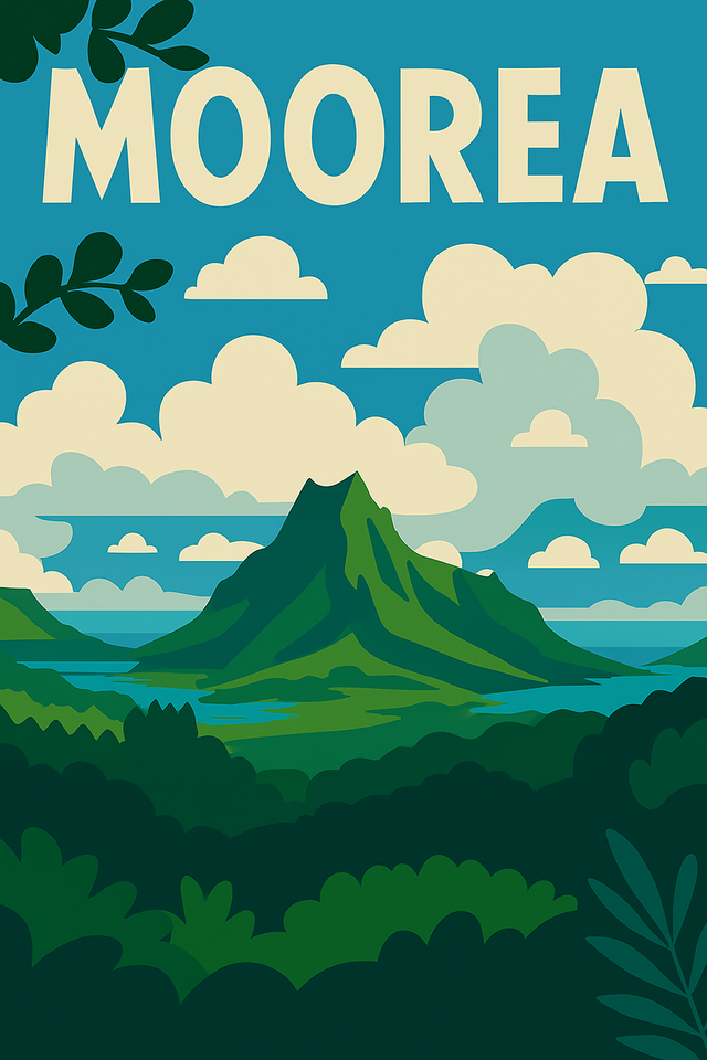 Affiche photo – Moorea