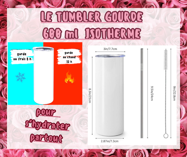 TUMBLER A PERSONNALISER