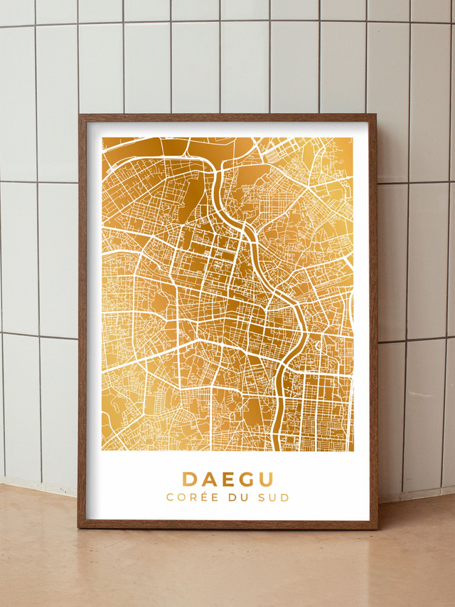 Poster Daegu - Corée du Sud