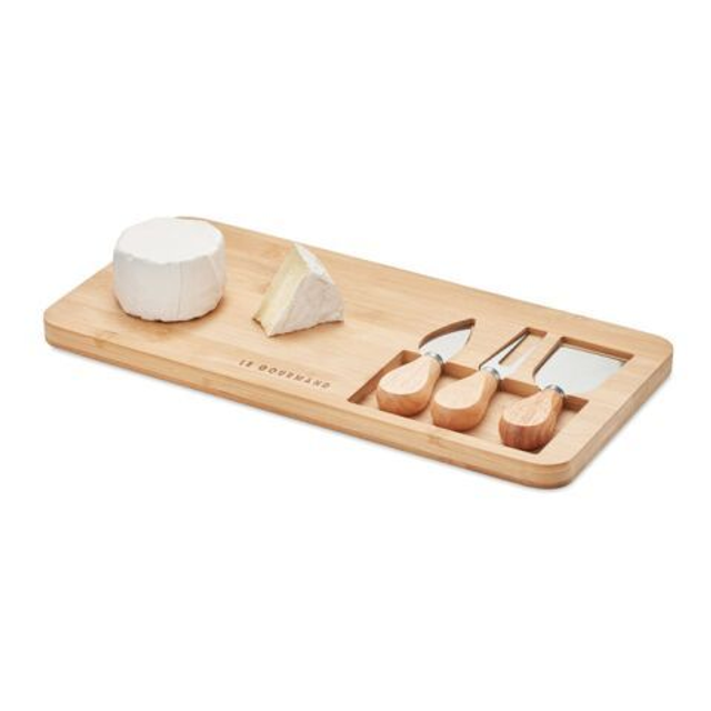 Bamboo Cheese board set