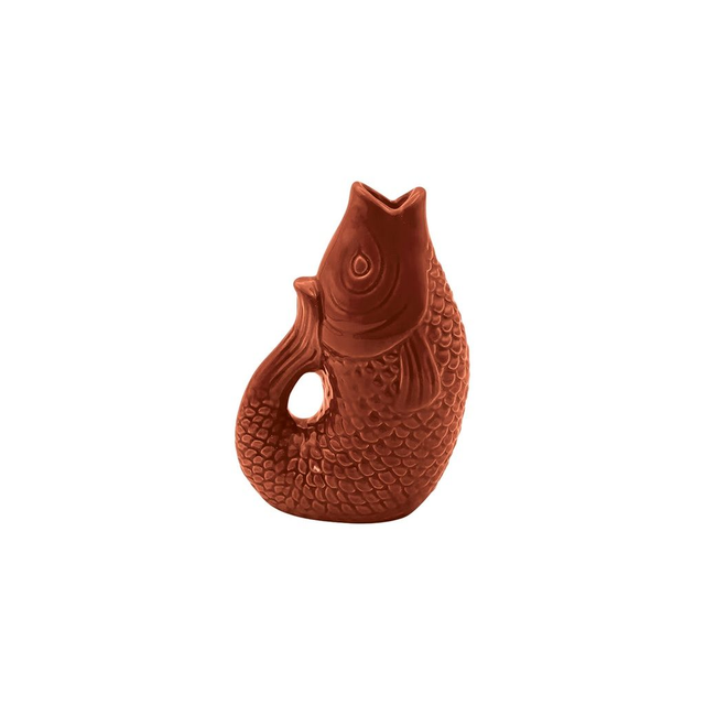 Vase poisson PM terracotta