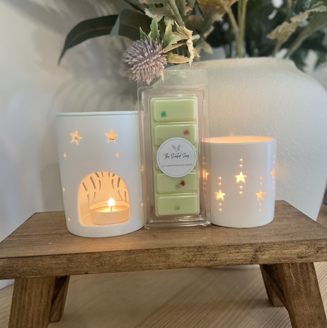 Autumn Woods &amp; Pumpkin - Wax Melt Snap Bar