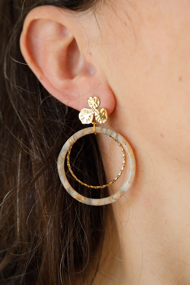 Boucles Oreilles Lueurs d'Automne