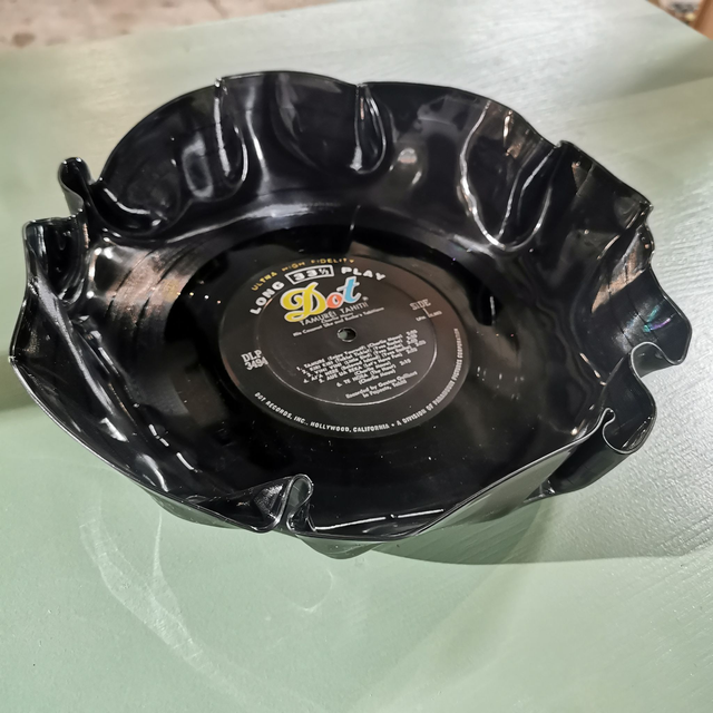 Vide-poche vinyle organique