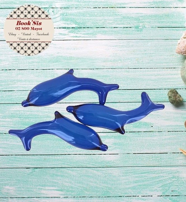 Perle de bain " Dauphin Marine "