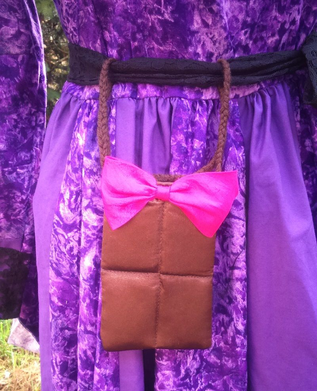 Sac pochette tablette de chocolat enfant