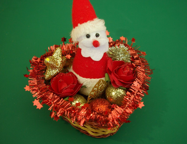 870.02-Panier père Noël 10x10x10 cm