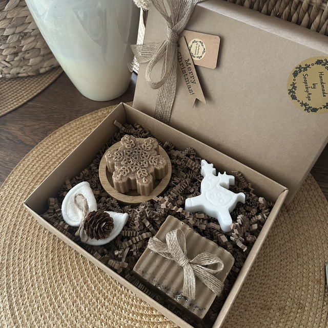 Premium Handmade Natural Christmas Gift Box