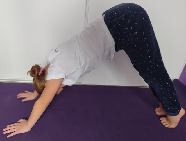 Yoga kids séance en groupe