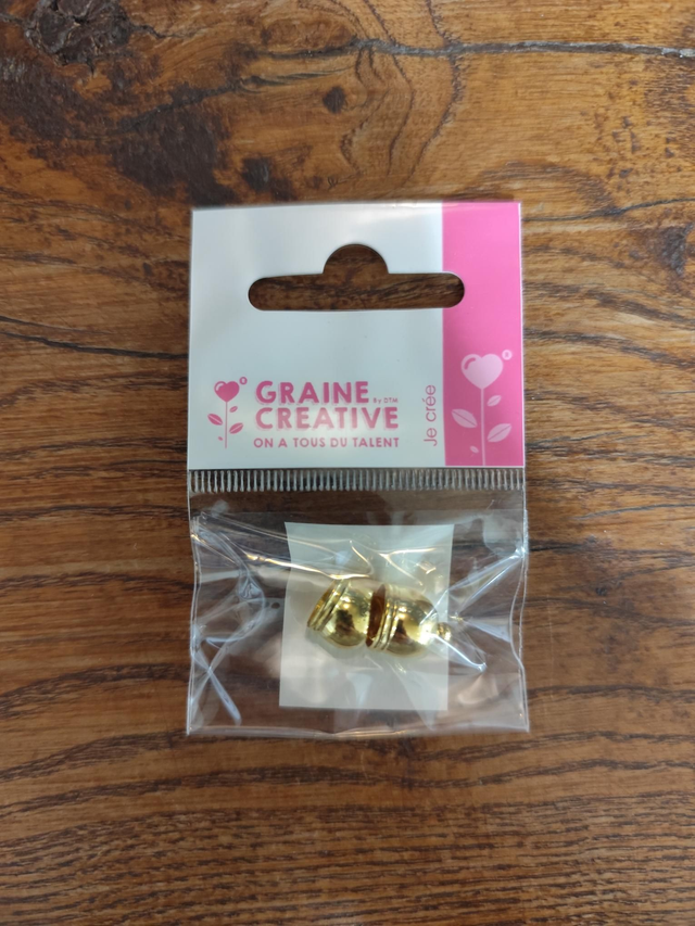 2 embouts cloche 8mm or