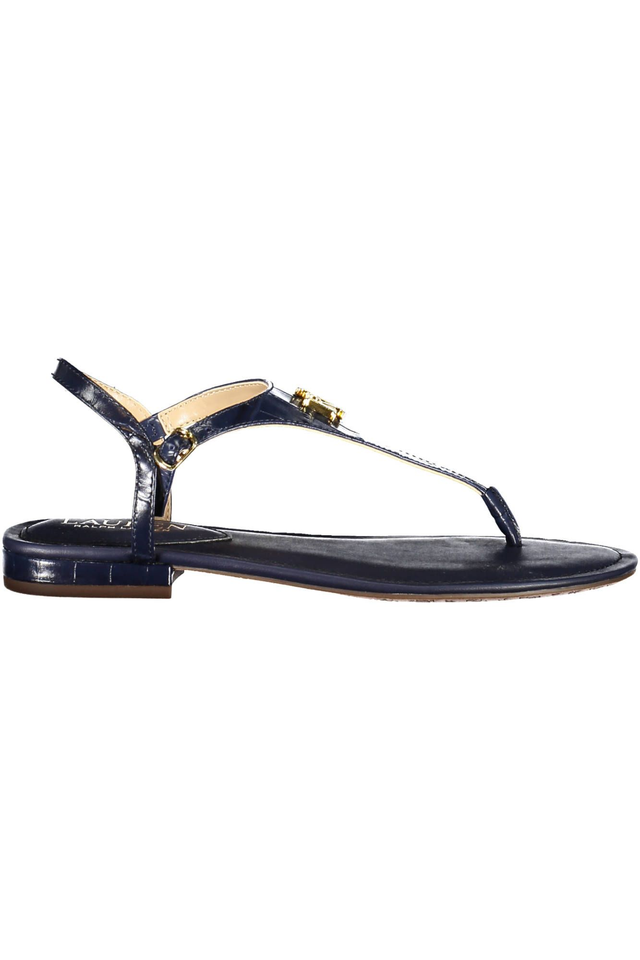 RALPH LAUREN CALZATURA SANDALO DONNA BLU