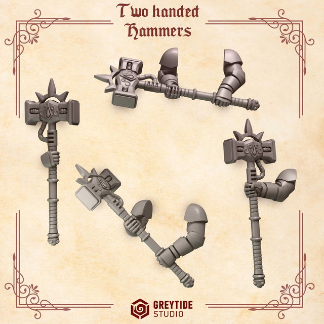 Two Handed Hammers (Crimson Lords)