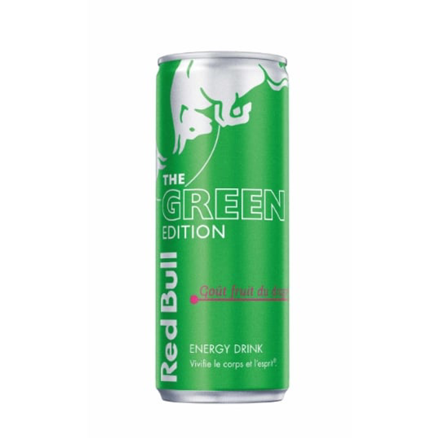 Red Bull Green Édition - Goût Fruit du Dragon 250ml