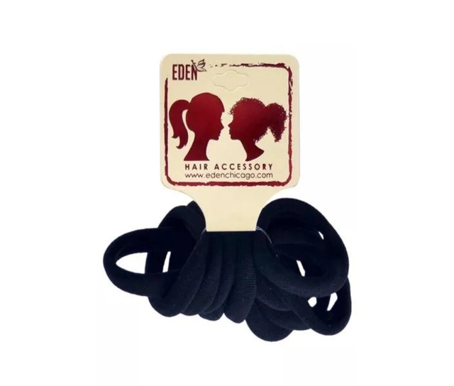 NYLON PONYTAIL HOLDER 35CM - BLACK