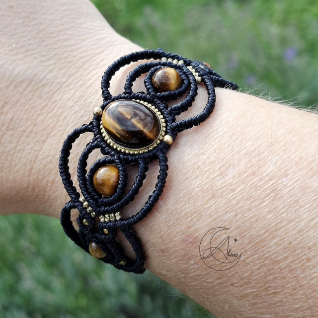 Semie-Manchette / Oeil de Tigre