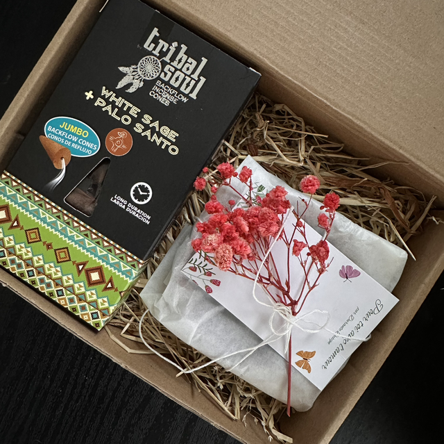 Handmade Clay Incense Burner Gift Set – Unique Piece