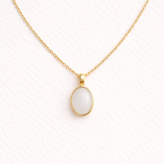 Medaljong Gratitude ·  10 x 8 mm