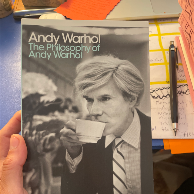 The Philosophy Of Andy Warhol