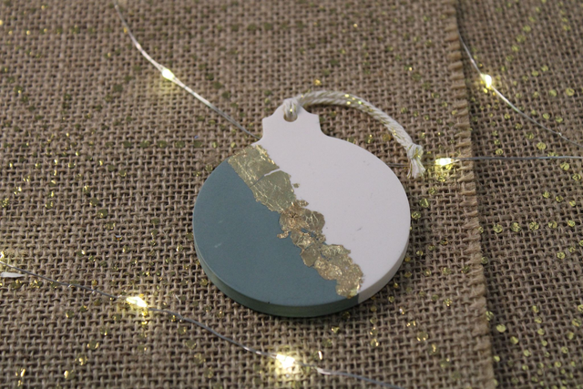 Les suspension boule bicolore