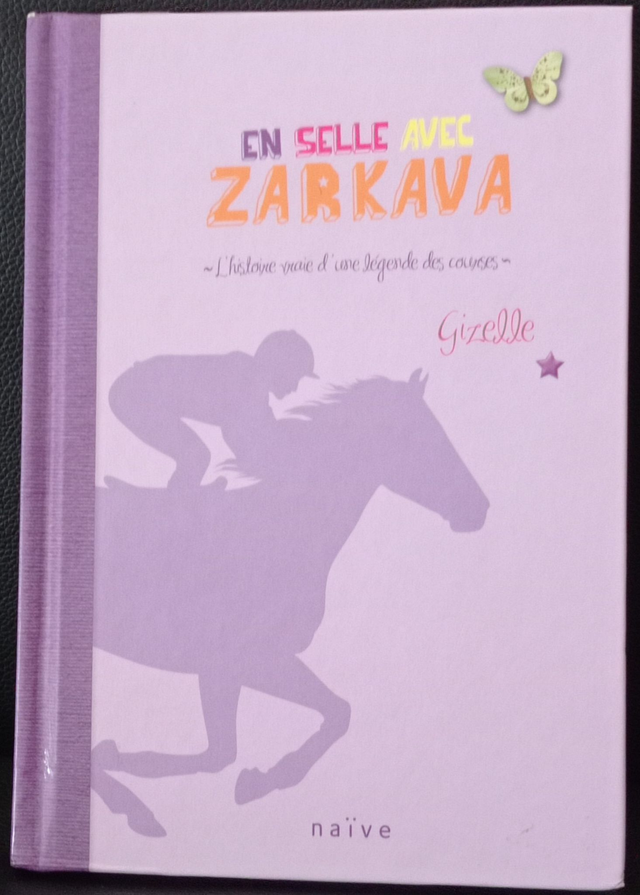 En selle avac Zarkava de Gizelle