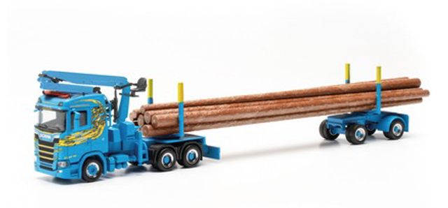 Scania CS 20 ND Langholztransporter "Martin Wittwer"  Herpa 1:87