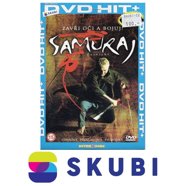 DVD Samuraj - zavři oči a bojuj /  座頭市 - CZ, JP, HU
