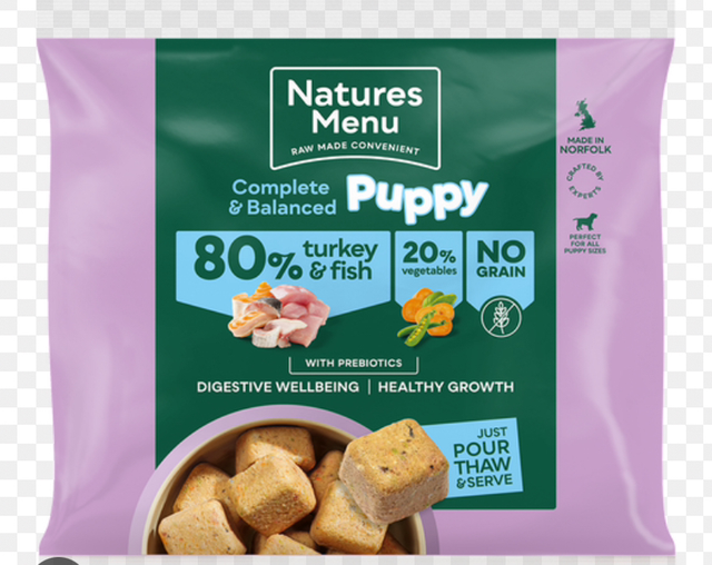 Nature's menu puppy nuggets 80/20 1kg 