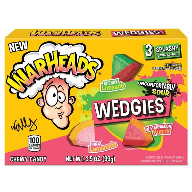 Warheads Wedgies Theatre Box 99g