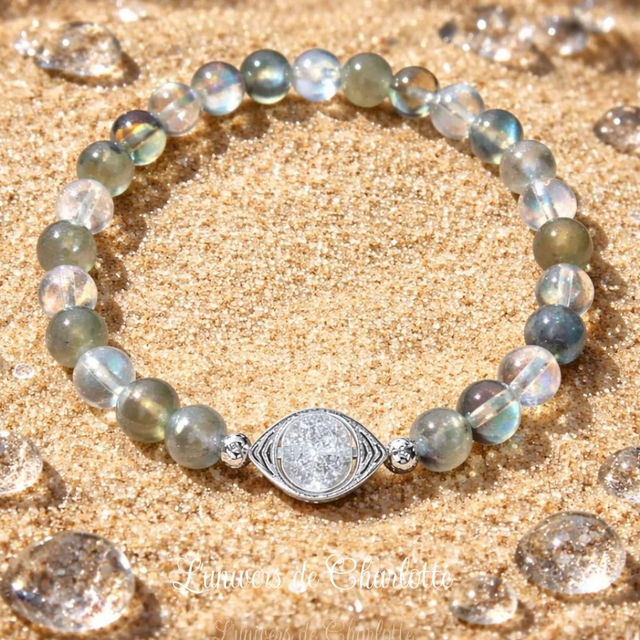 Bracelet "Labradorite" - Perle 6 mm - REF07