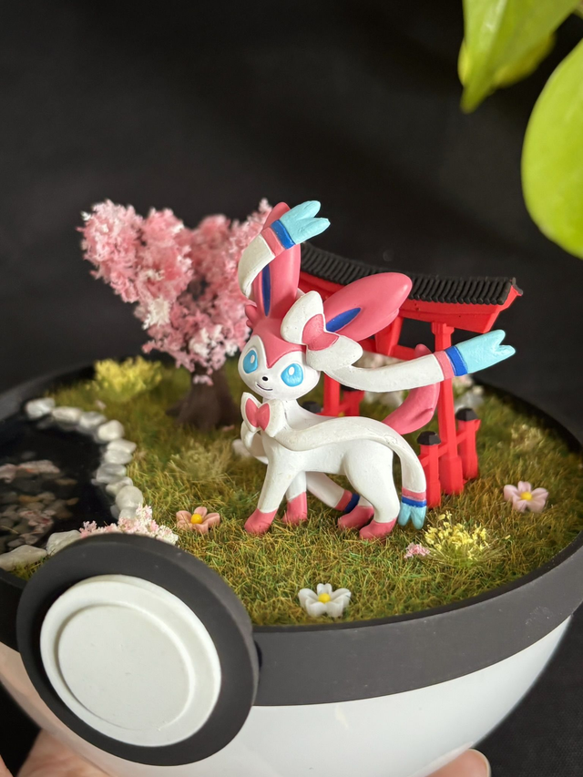 🌸 Terrarium Pokémon - Édition Japon - Nymphali