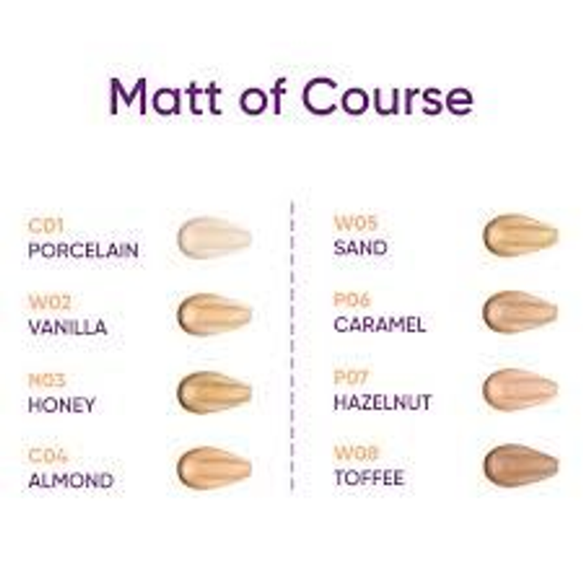 Nejha f.ta Matte of course W08 toffee