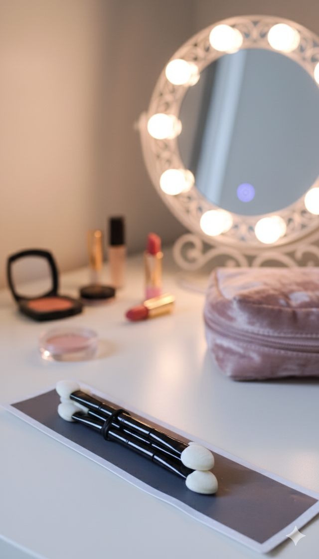 Pinceaux fard à paupières lot de 3 (Cailap)