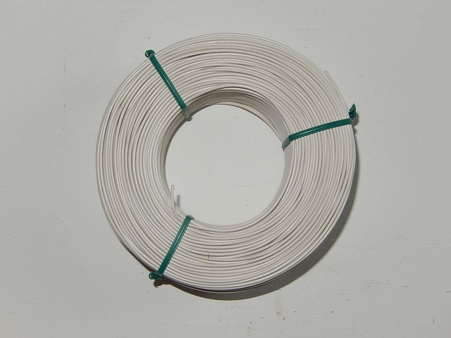 câble souple blanc weiB 100 ml 0,14mm² Herkat 3676