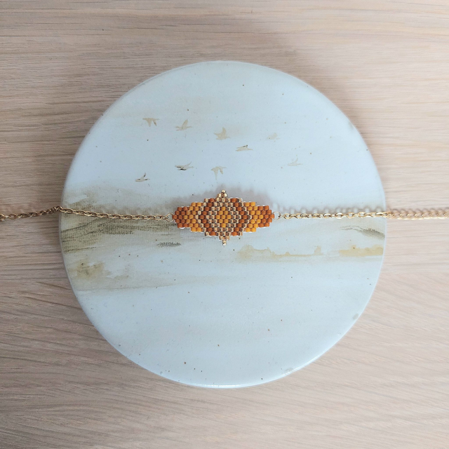 Bracelet ocre