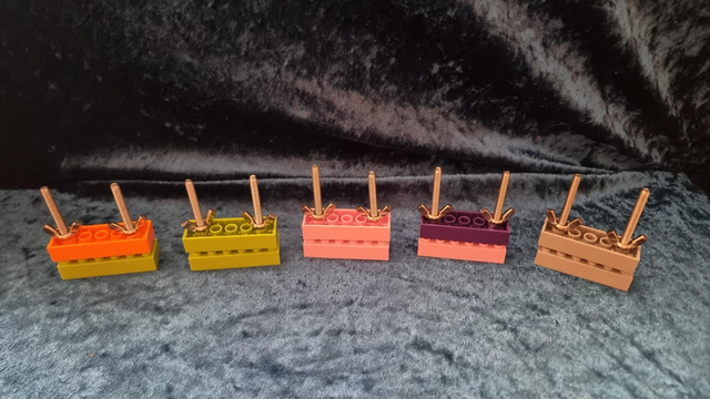 Lego nipple clamps (pair)